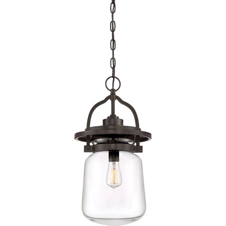 Quoizel LaSalle 1-Light Western Bronze Mini Pendant LLE1511WT